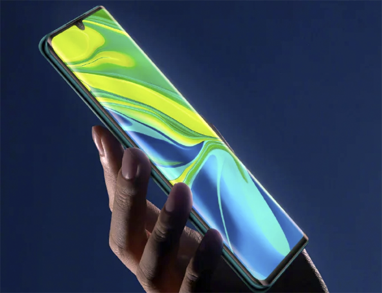 Filtran smartphone Xiaomi con pantalla curva